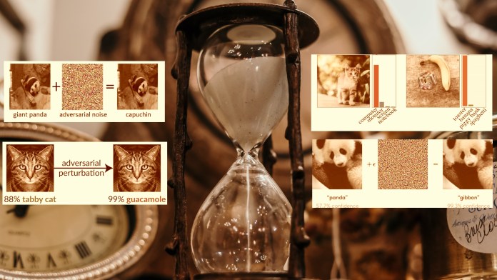 Adversarial example time bomb