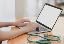 health technology laptop