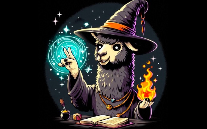 Llama wizard