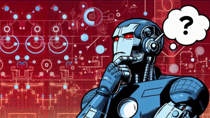 robot thinking