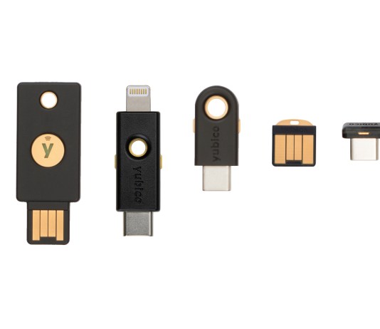 Yubico Yubikey security keys