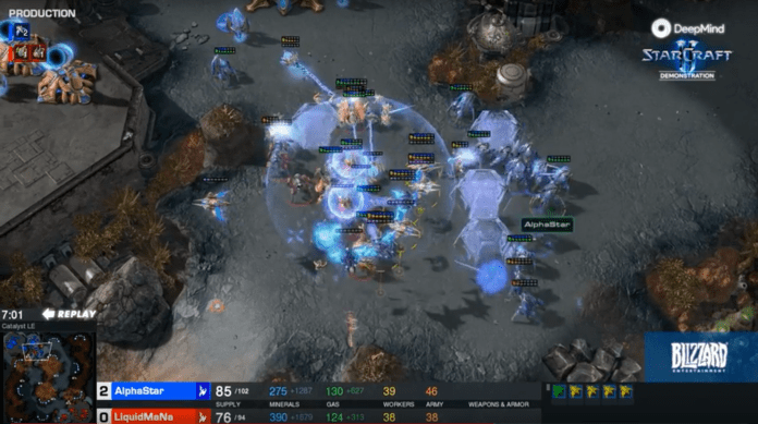 AI AlphaStar StarCraft II