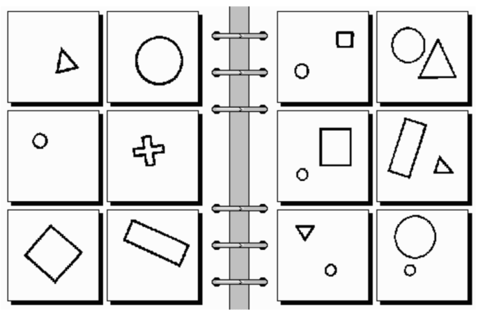 Bongard problem example